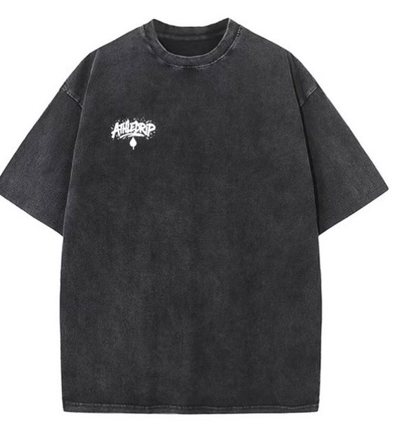 ATHLEDRIP Men's Casual Cotton T-Shirt - Breathable, Lightweight Short-Sleeve Top for Daily Wear Tshirt Streetwear